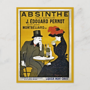 Vintage Leonetto Cappiello Absinthe-Werbung Postkarte
