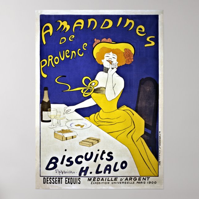 Vintage Leonetto Cappiello Cookies und Poster (Vorne)
