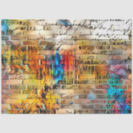 Vintage Letter Art Collection Seidenpapier