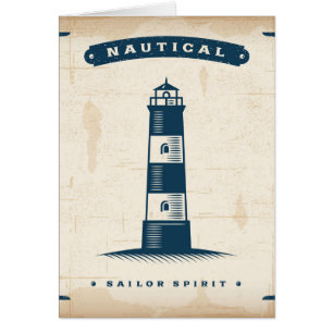 Vintage Leuchtturm Poster 1