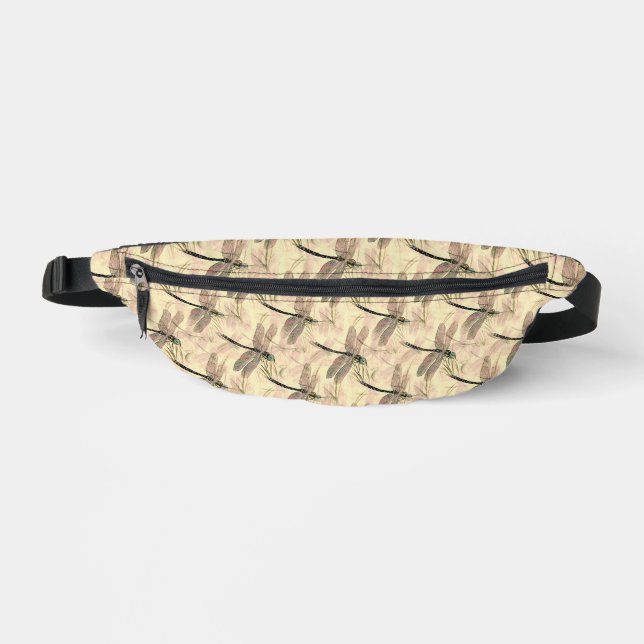 Vintage Libelle Bauchtasche (Vorderseite)