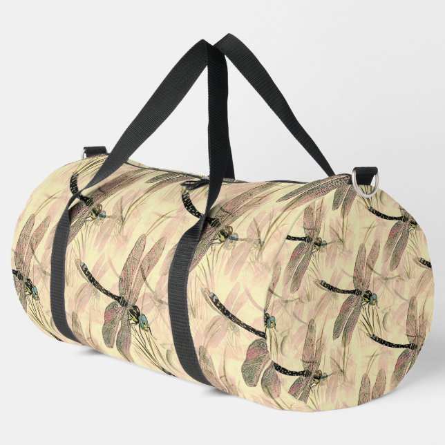 Vintage Libelle Duffle Bag (Linke Ecke)
