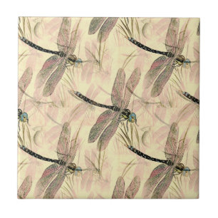 Vintage Libelle Fliese