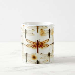 Vintage Libelle Garten Libellen Insekten Kaffeetasse