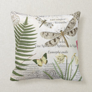 Vintage Libellen Kissen