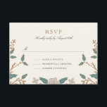 Vintage Library RSVP-Karte RSVP Karte<br><div class="desc">Vintages Bibliotheksbuch inspiriert Hochzeitsdesign von Shelby Allison. Klicken Sie auf den unten stehenden Link,  um die gesamte Library Book Collection mit passenden Einladungen,  Rsvp-Karten,  Porto-Briefmarke und mehr anzuzeigen.</div>