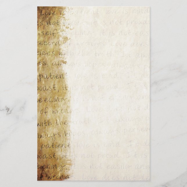 Vintage Liebe Briefpapier (Vorderseite)