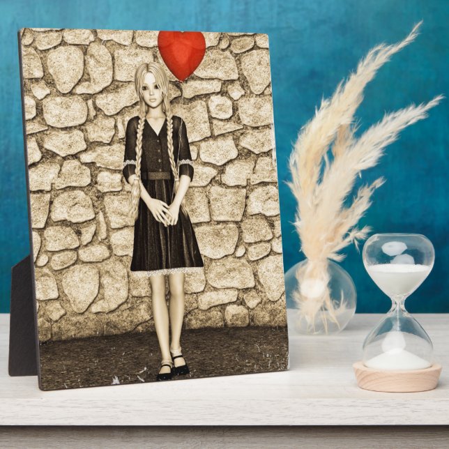 Vintage Liebe Fotoplatte (Seite)
