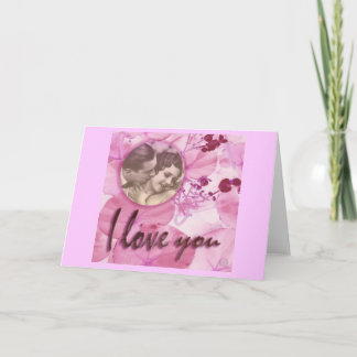 Vintage Liebe Karte Nr. 1