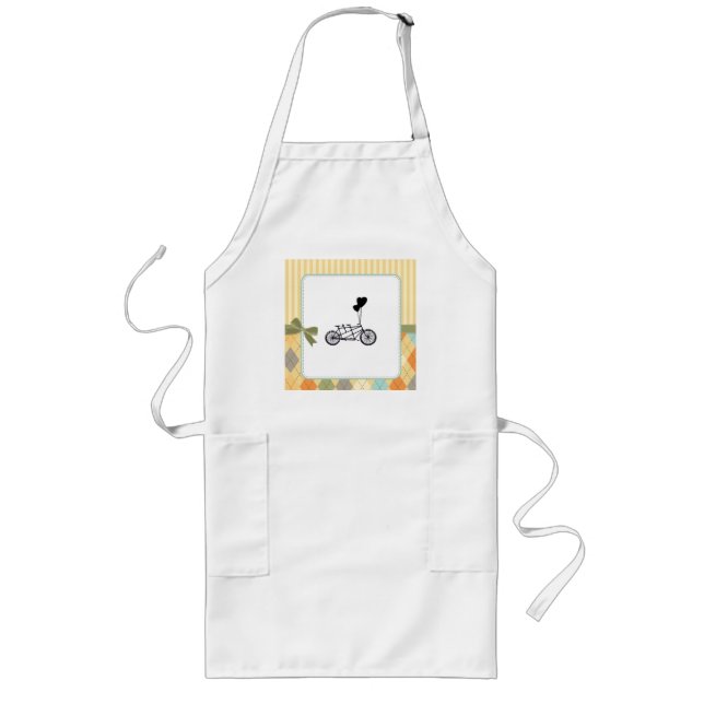 Vintage Liebe Lange Schürze (Vorne)