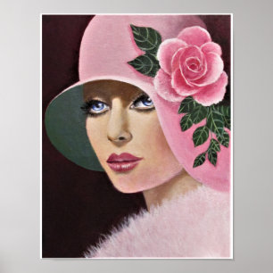 Vintage Liebe Poster