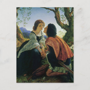 Vintage Liebe, Romantik, Romantik, Save the Date Ankündigungspostkarte