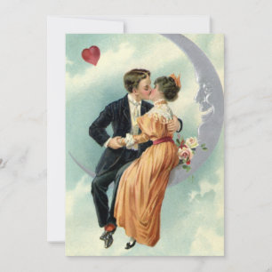 Vintage Liebe, Romantik, Romantik, Save the Date Einladung