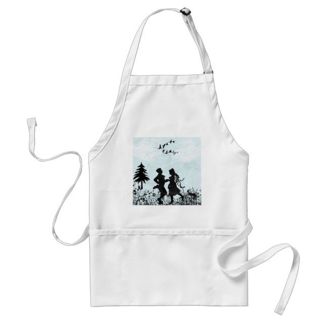 Vintage Liebe Schürze (Vorne)