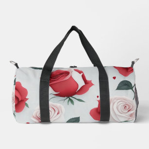 Vintage Liebe Trendy Rose Collection Duffle Bag