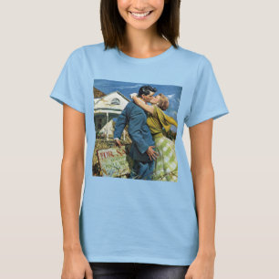 Vintage Liebe und Romantik Frischvermählte kaufen  T-Shirt