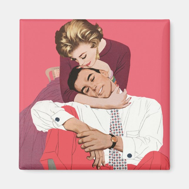 Vintage Liebe und Romantik, Neuerscheinungen in Ro Magnet (Vorne)