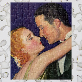 Vintage Liebe und Romantik, Retro Hollywood-Filme Puzzle