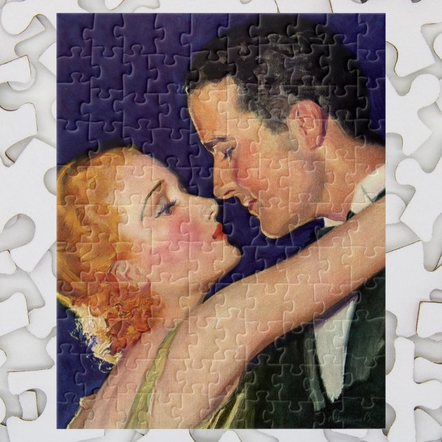 Vintage Liebe und Romantik, Retro Hollywood-Filme Puzzle (Von Creator hochgeladen)