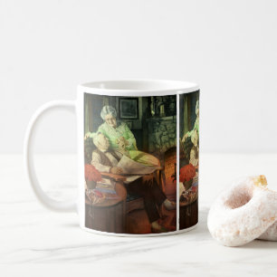 Vintage Liebe und Romantik; romantische Großeltern Tasse