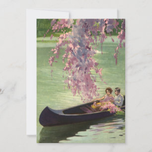 Vintage Liebe und Romantik, Romantischer Kanuausfl