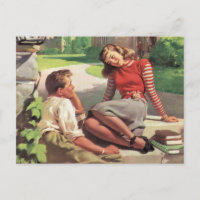 Vintage Liebe und Romantik, Schulliebe