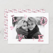 Vintage LIEBE Valentinstag Custom Fotos