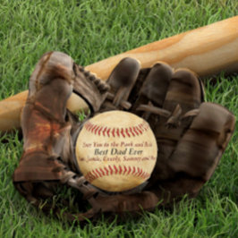 Vintage Liebe zum Park & Back Vater Baseball