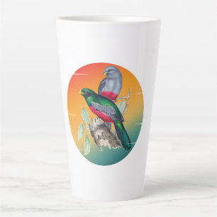 Vintage Liebesvögel Milchtasse