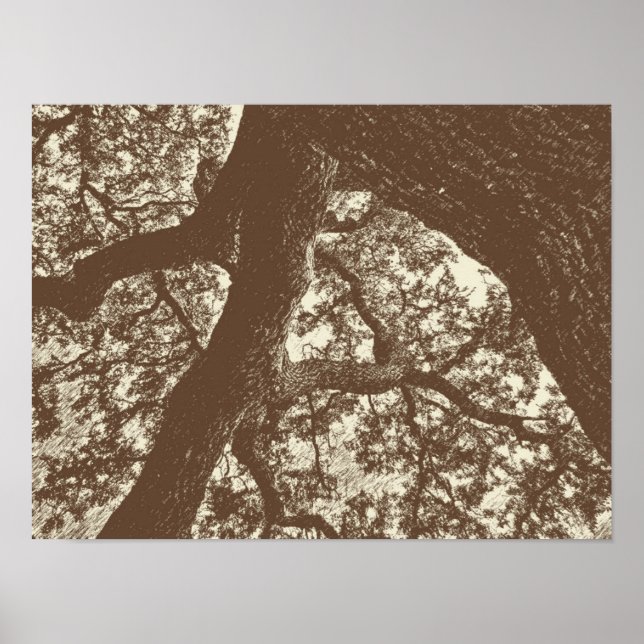 Vintage Life Print Poster (Vorne)