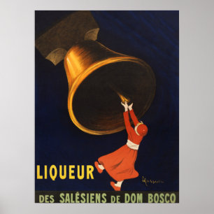 Vintage Likörwerbung Poster