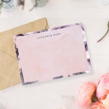 Vintage lila Rosen-Aquarell-Blumen