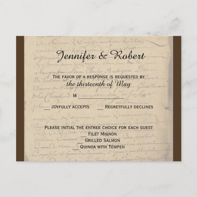 Vintage Lilie Liebe UAWG Postkarte (Vorderseite)