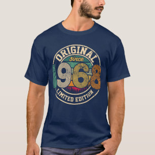 Vintage Limited Edition Vintage 1968 Geburtstags-v T-Shirt