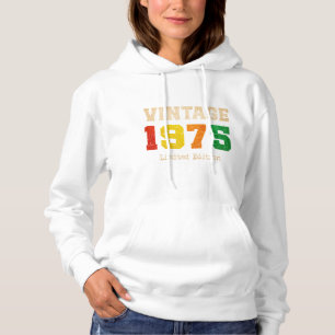 Vintage limitierte Auflage 1975 - 50. GeburtstagsR Hoodie