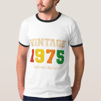 Vintage limitierte Auflage 1975 - 50. GeburtstagsR T-Shirt