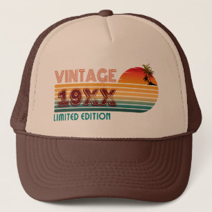 Vintage limitierte Auflage 19XX Truckerkappe