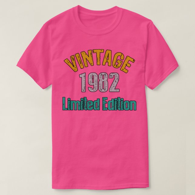Vintage limitierte Auflage von 19824 T-Shirt (Design vorne)