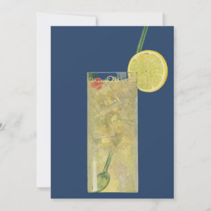 Vintage-Limonade oder Fruchtsoda-Einweihungsfeier Einladung