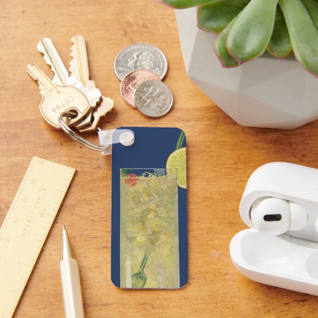 Vintage Limonade oder Fruchtsonde, Getränke Geträn Schlüsselanhänger (Schreibtisch)