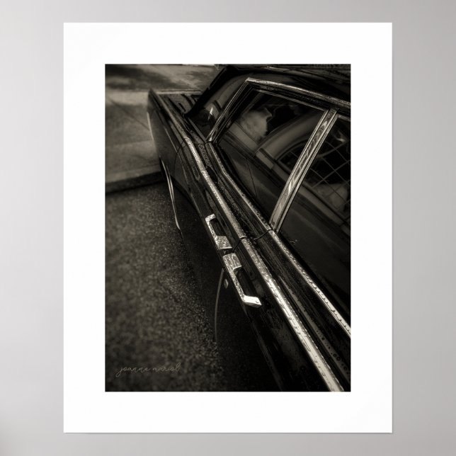 Vintage Lincoln Continental Poster Druck (Vorne)