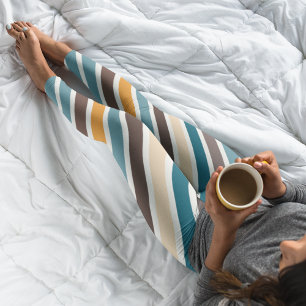 Vintage Linien Leggings