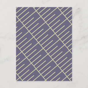 Vintage-Linien Postkarte