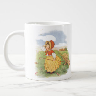Vintage Little Bo Peep Mother Goose Kinderreim Jumbo-Tasse