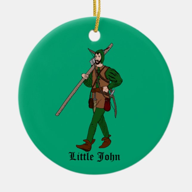Vintage Little John Christmas Ornament (Vorne)