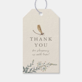 Vintage Little Love Bug Baby Shower Thank you Geschenkanhänger