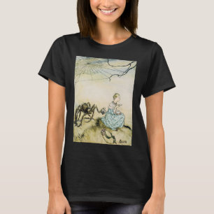 Vintage Little Miss Muffet von Arthur Rackham T-Shirt