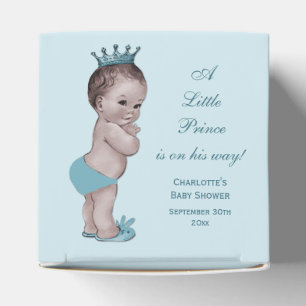 Vintage Little Prince Baby Shower Dankeschön Geschenkschachtel