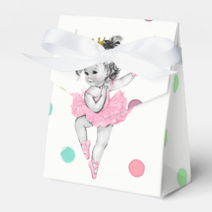 Vintage Little Princess Geburtstags Favor Box Ball Geschenkschachtel