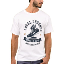 Vintage "LOCAL LEGENDS" Athletic Dept. Flügelschuh